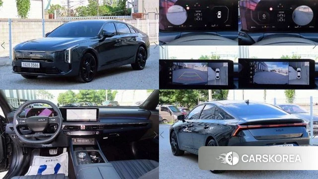 Kia The New K8 2025 Серый из Кореи