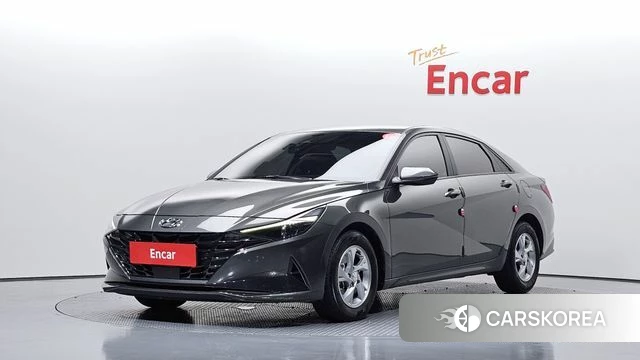 Hyundai Avante (CN7) 2021 Серый из Кореи