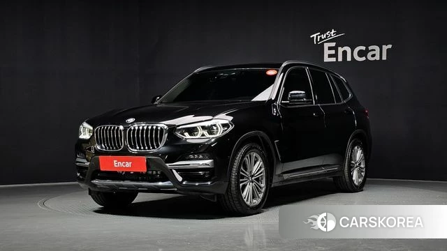 BMW X3 (G01) 2020 Черный из Кореи