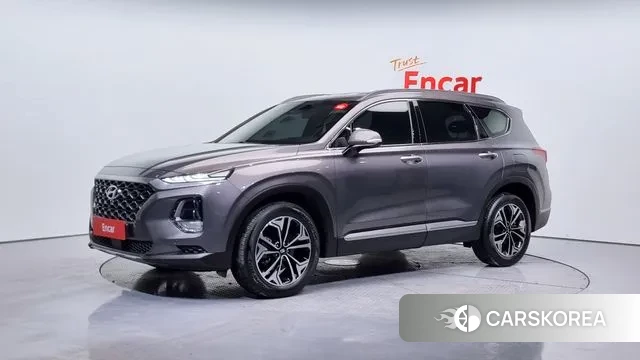 Hyundai Santa Fe TM 2019 Серый из Кореи