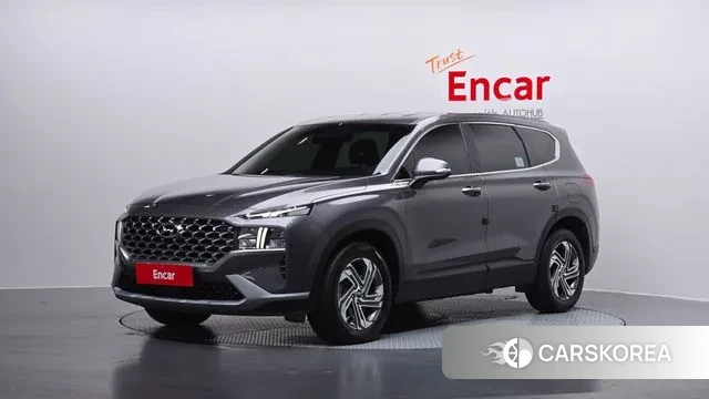 Hyundai The New Santa Fe 2022 Серый из Кореи
