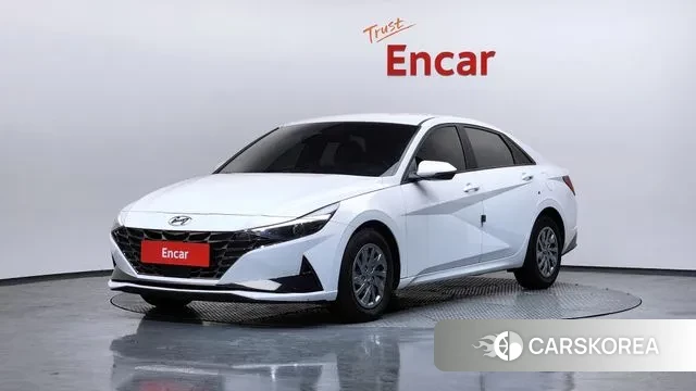 Hyundai Avante (CN7) 2020 Белый из Кореи