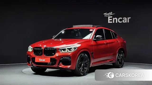 BMW X4 (G02) 2020 Красный из Кореи