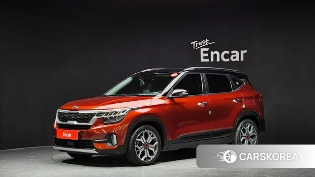 Kia Seltos 2019 Оранжевый из Кореи
