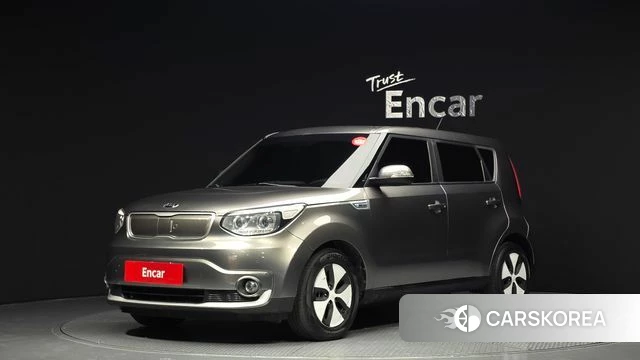 Kia Soul EV 2018 Серебристо-серый из Кореи