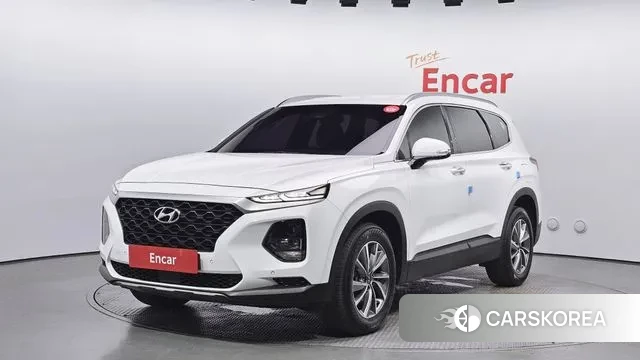 Hyundai Santa Fe TM 2018 Белый из Кореи