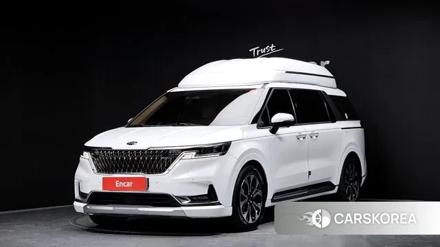 Kia Carnival 4th generation 2021 Белый из Кореи