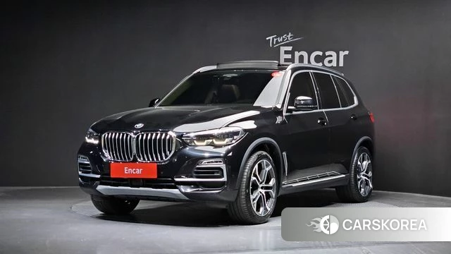 BMW X5 (G05) 2021 Черный из Кореи