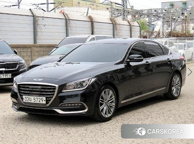 Genesis G80 2018 Черный из Кореи