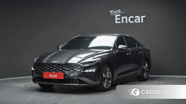 Kia K8 Hybrid 2022 Серый из Кореи