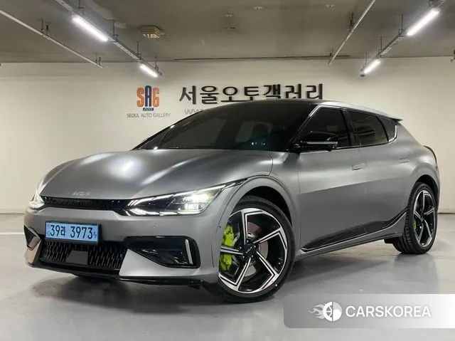 Kia EV6 2022 Серый из Кореи