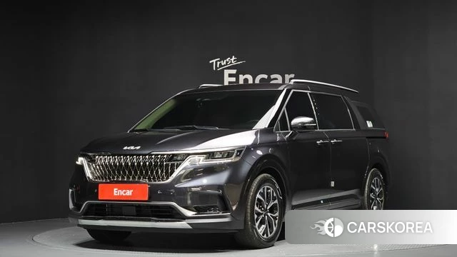 Kia Carnival 4th generation 2021 Серый из Кореи
