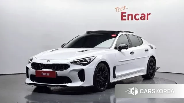 Kia Stinger Meister 2021 Белый из Кореи