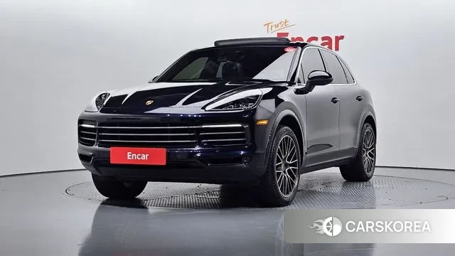 Porsche Cayenne (PO536) 2019 Синий из Кореи