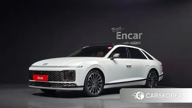 Hyundai Grandeur Hybrid (GN7) 2023 Белый из Кореи