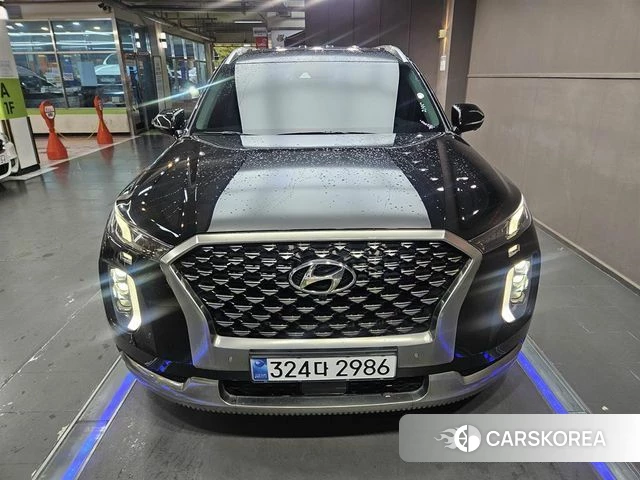 Hyundai Palisade 2021 Черный из Кореи