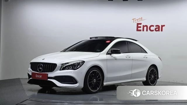 Mercedes-Benz CLA-Class C117 2018 Белый из Кореи