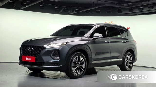 Hyundai Santa Fe TM 2019 Серый из Кореи
