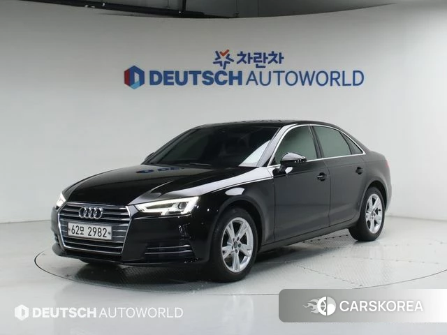 Audi A4 (B9) 2018 Черный из Кореи