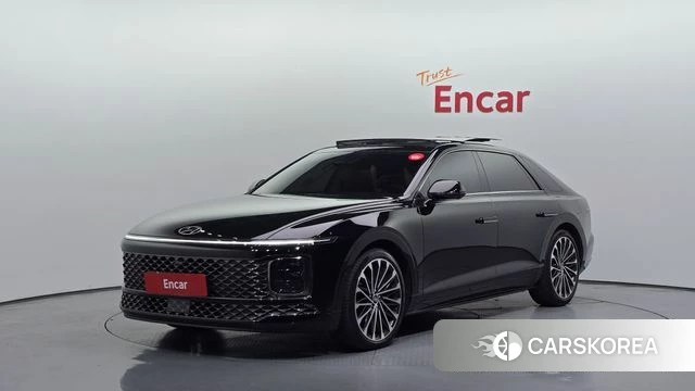 Hyundai Grandeur Hybrid (GN7) 2022 Черный из Кореи