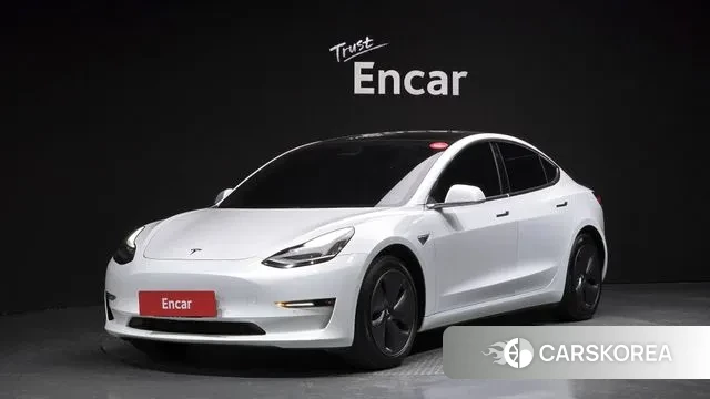 Tesla Model 3 2020 Белый из Кореи
