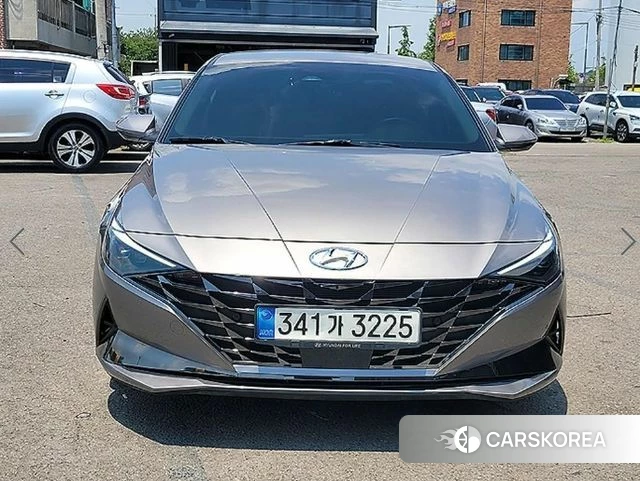 Hyundai Avante (CN7) 2023 Серый из Кореи