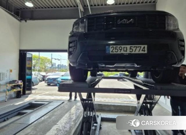 Kia Mohave Master 2023 Черный из Кореи