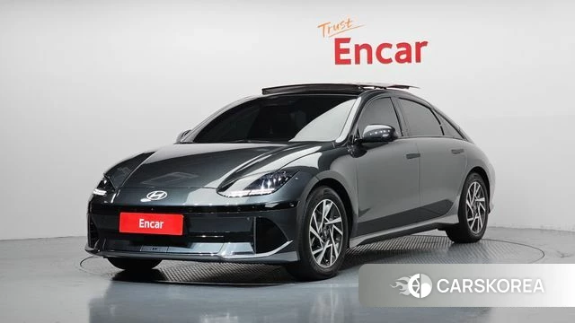 Hyundai Ionic 6 2022 Серый из Кореи