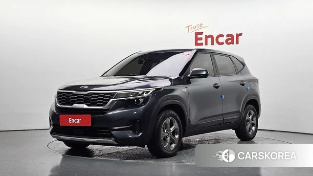 Kia Seltos 2021 Серый из Кореи