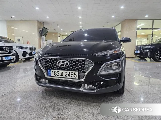 Hyundai Kona 2018 Черный из Кореи