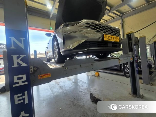 Kia K8 2023 Серебряный из Кореи