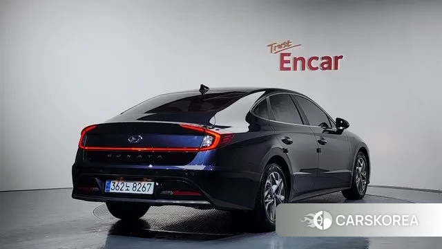 Hyundai Sonata (DN8) 2021 Синий из Кореи