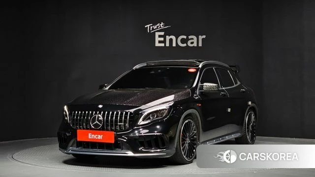Mercedes-Benz GLA-Class X156 2019 Черный из Кореи