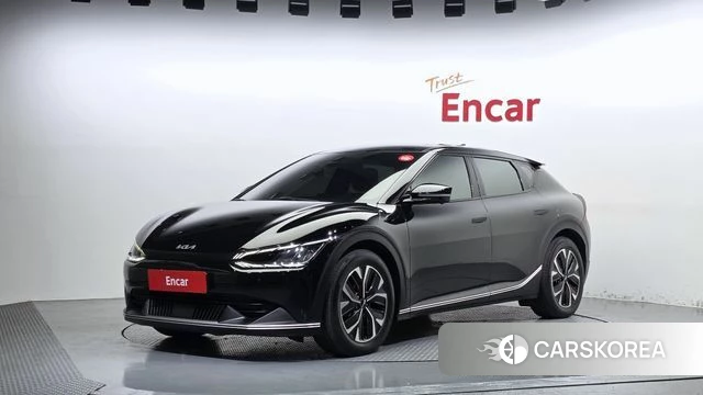 Kia EV6 2022 Черный из Кореи