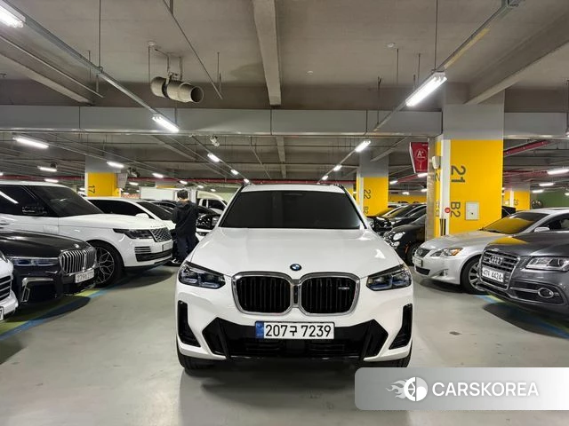 BMW X3 (G01) 2024 Белый из Кореи