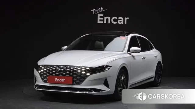 Hyundai The New Grandeur IG Hybrid 2022 Белый из Кореи