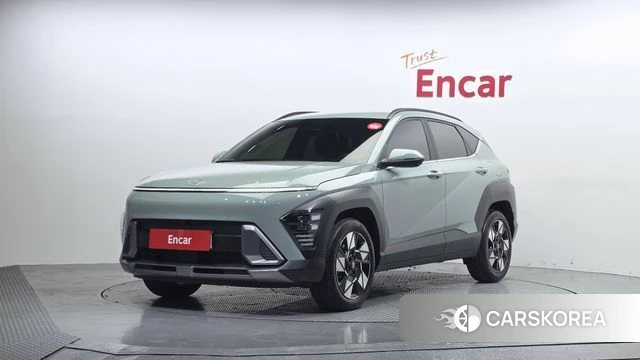 Hyundai Kona Hybrid (SX2) 2026 Светло-зеленый из Кореи