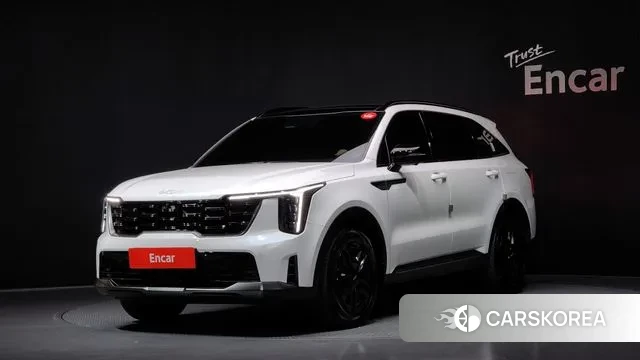 Kia The New Sorento 4th Generation 2023 Белый из Кореи