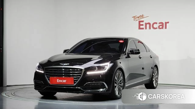Genesis G80 2018 Черный из Кореи