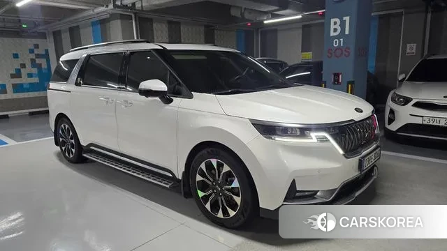 Kia Carnival 4th generation 2020 Белый из Кореи