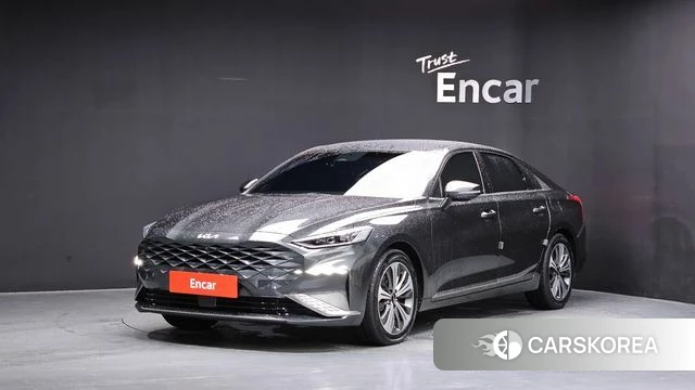 Kia K8 Hybrid 2021 Серый из Кореи