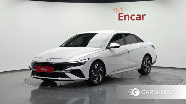 Hyundai The New Avante (CN7) 2023 Белый из Кореи