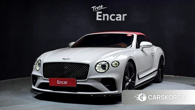 Bentley Continental GT 3rd Generation 2022 Жемчужный цвет из Кореи