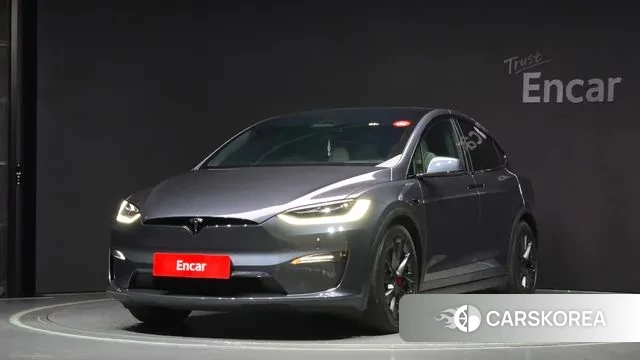 Tesla Model X 2023 Серый из Кореи