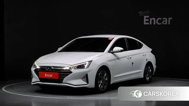 Hyundai The New Avante AD 2019 Белый из Кореи