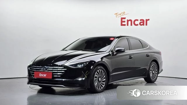 Hyundai Sonata Hybrid (DN8) 2023 Черный из Кореи
