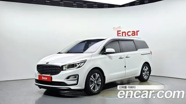 Kia The New Carnival 2019 Белый из Кореи
