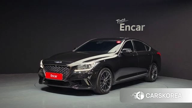 Genesis G80 2019 Черный из Кореи