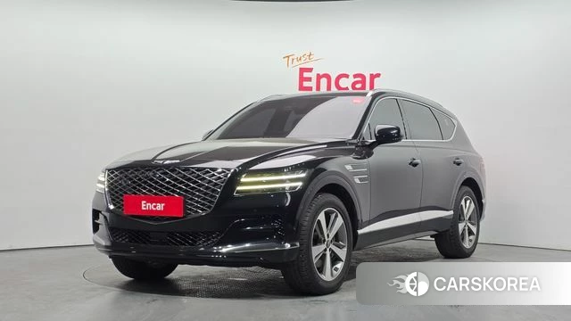 Genesis GV80 2021 Черный из Кореи