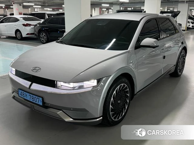 Hyundai Ionic 5 2021 Серебристо-серый из Кореи